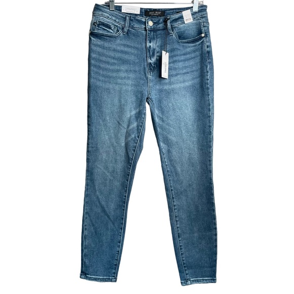 Judy Blue Denim - Judy Blue Hustlin Jeans - Size 11 / 30 High Waist Relaxed Fit Skinny Jeans